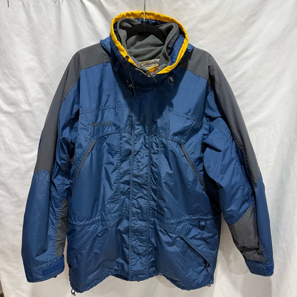 Columbia Sportswear‎ Large Interchange Jacket Parka 3-in-1 Outdoor Hiking Ski